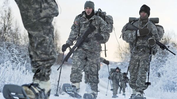 Soldados de EEUU en el Ártico - Sputnik Mundo