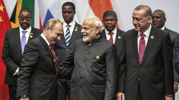 Los líderes de los BRICS en 2018 - Sputnik Mundo