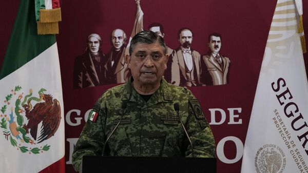 El secretario de la Defensa Nacional de México, Luis Cresencio Sandoval. - Sputnik Mundo