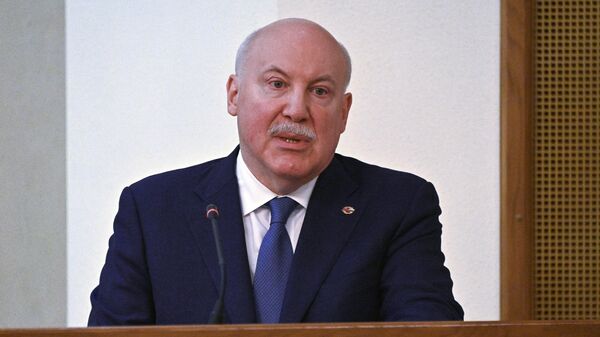 Dmitri Mézentsev, el secretario general del Estado de la Unión de Rusia y Bielorrusia - Sputnik Mundo