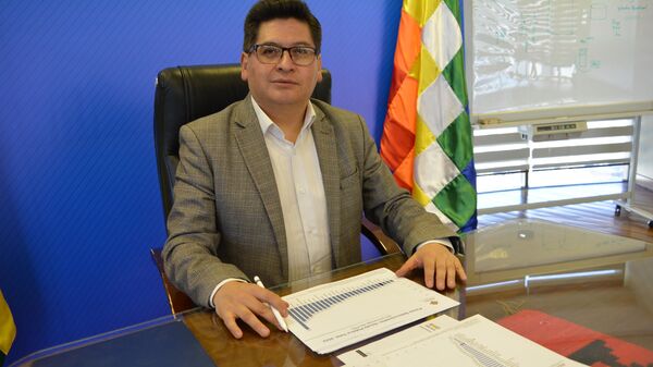 El ministro de Economía de Bolivia, Marcelo Montenegro - Sputnik Mundo