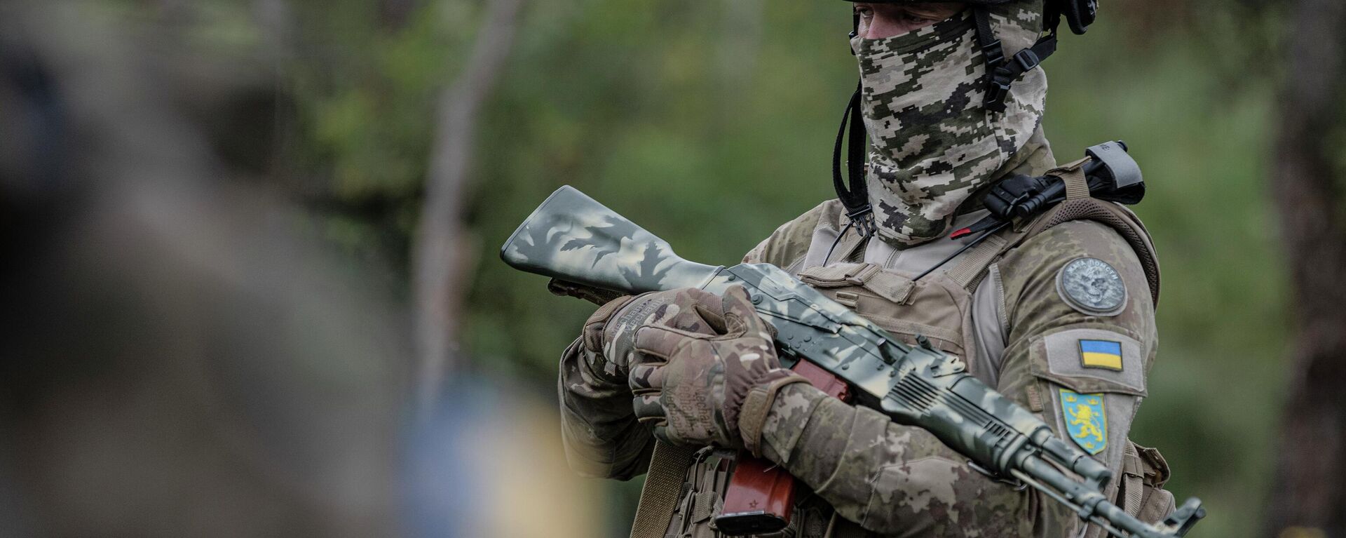 Un soldado ucraniano Un soldado ucraniano - Sputnik Mundo, 1920, 08.09.2023