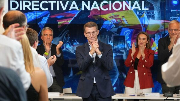 Líder del Partido Popular (PP), Alberto Núnez Feijóo - Sputnik Mundo