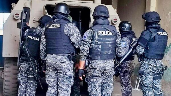Policía de Ecuador  - Sputnik Mundo