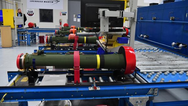 Misiles en las instalaciones de Lockheed Martin en Troy, Alabama, el 3 de mayo de 2022.  - Sputnik Mundo