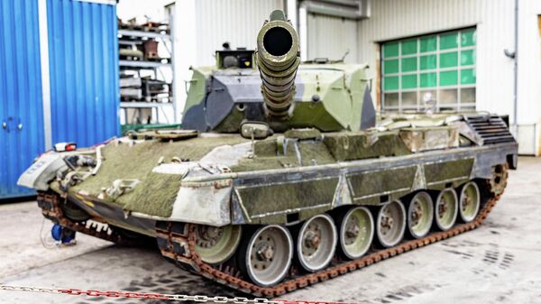Un tanque Leopard 1A5 - Sputnik Mundo