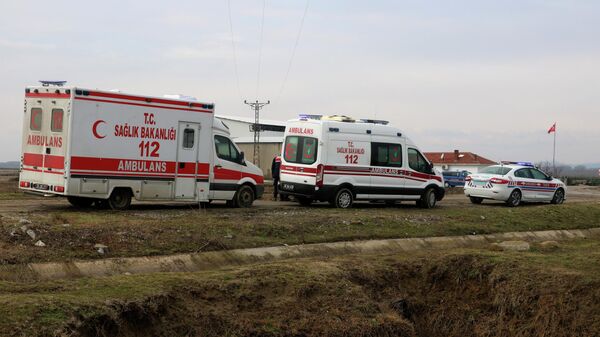 Ambulancias en Turquía - Sputnik Mundo