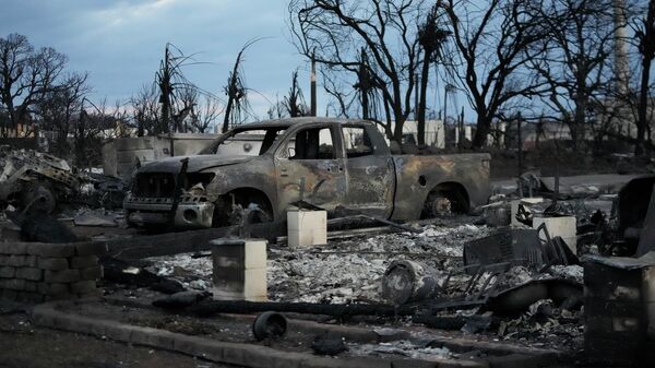 Incendio en Lahaina, Hawái, EEUU - Sputnik Mundo