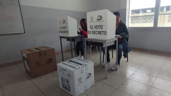 Jornada electoral en Ecuador  - Sputnik Mundo