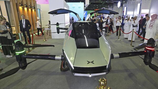 El prototipo chino de automóvil volador Xpeng X2  - Sputnik Mundo