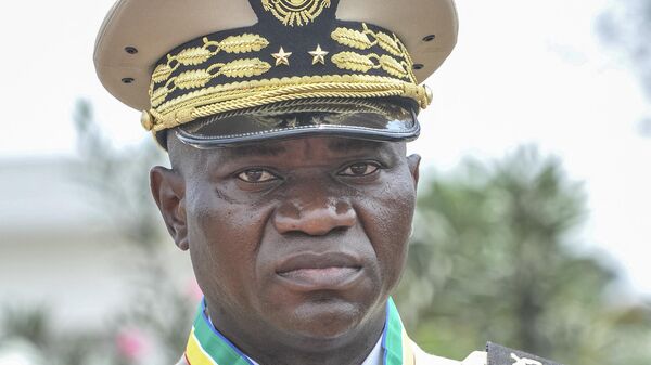 El general Brice Oligui Nguema, nombrado la víspera como líder de Gabón - Sputnik Mundo