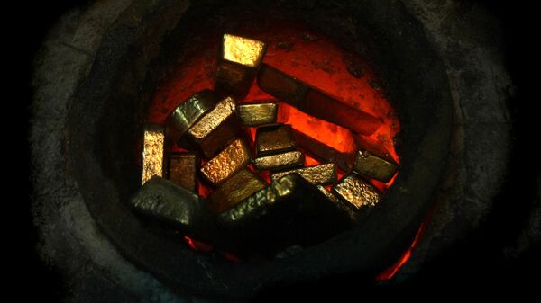 El oro es uno de los metales más importantes a nivel mundial y en México no es la excepción. - Sputnik Mundo