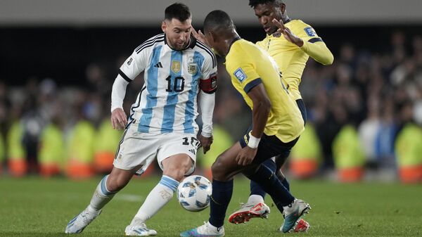 Lionel Messi enfrenta a Ecuador en Buenos Aires por la primera fecha de las Eliminatorias Sudamericanas - Sputnik Mundo
