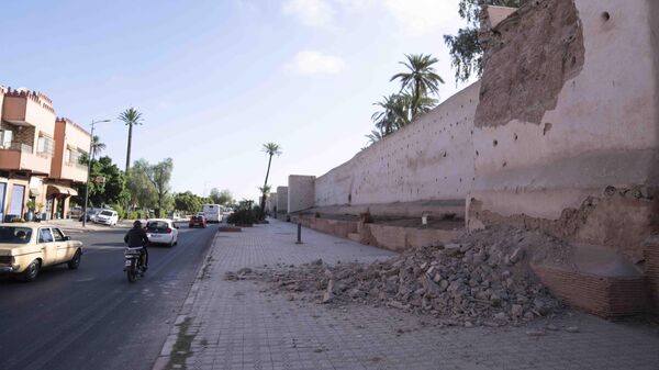 Las consecuencias del terremoto en Marruecos, el 9 de septiembre, 2023 - Sputnik Mundo