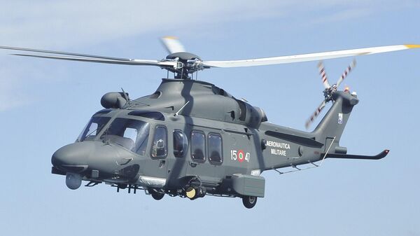 Helicóptero italiano HH139 C.S.A.R. - Sputnik Mundo