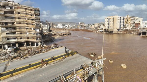 La tormenta Daniel que golpeó Libia, el 12 de septiembre - Sputnik Mundo