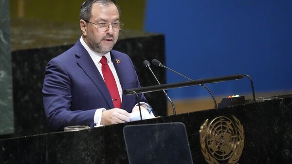  Yván Gil en la Asamblea General de Naciones Unidas - Sputnik Mundo