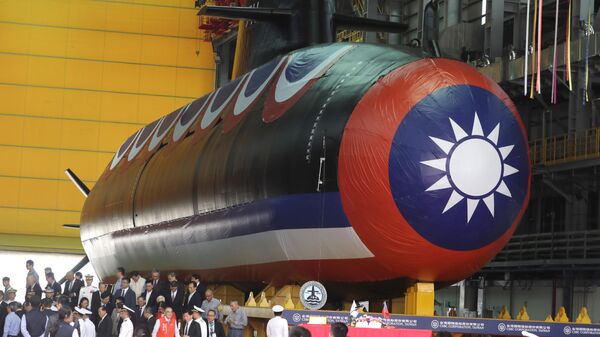 El primer submarino de Taiwán - Sputnik Mundo