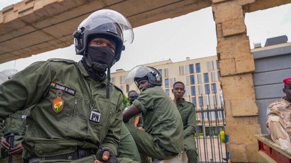 La Policía de Níger - Sputnik Mundo