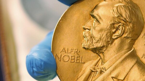 Medalla de oro del Premio Nobel - Sputnik Mundo