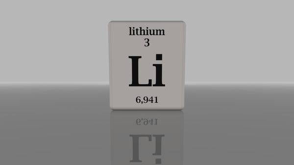 Litio en la tabla periódica de los elementos (imagen de referencia) - Sputnik Mundo