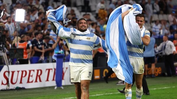 Argentina alcanza las semifinales de la Copa del Mundo de Rugby al vencer a Gales - Sputnik Mundo