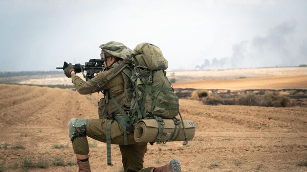 Un elemento de las Fuerzas de Defensa de Israel - Sputnik Mundo