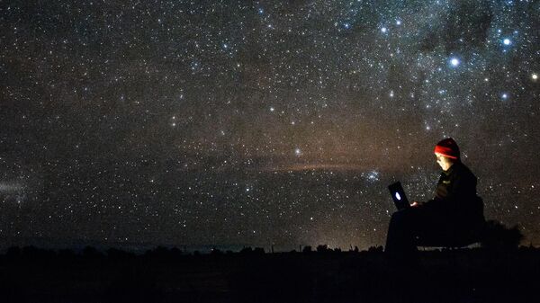 Cielo nocturno en el desierto de Atacama - Sputnik Mundo