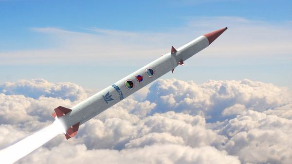 Imagen gráfica del futuro sistema de defensa antimisiles estadounidense-israelí Arrow 4 - Sputnik Mundo