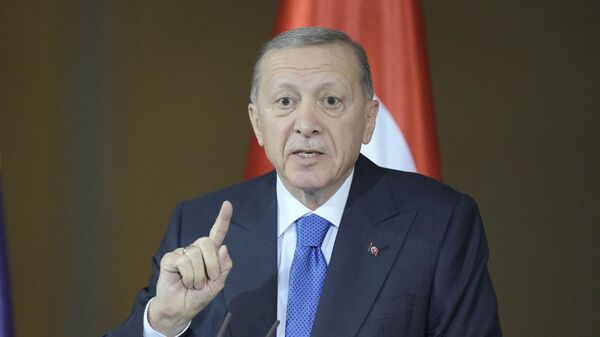 Recep Tayyip Erdogan, mandatario de Turquía - Sputnik Mundo