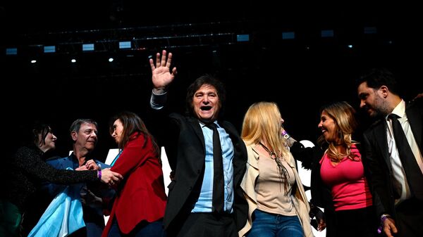 El presidente electo de Argentina, Javier Milei - Sputnik Mundo
