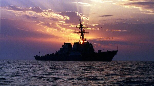 El destructor estadounidense de misiles guiados USS Carney (imagen referencial).  - Sputnik Mundo