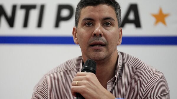 Santiago Peña, candidato a la presidencia de Paraguay - Sputnik Mundo