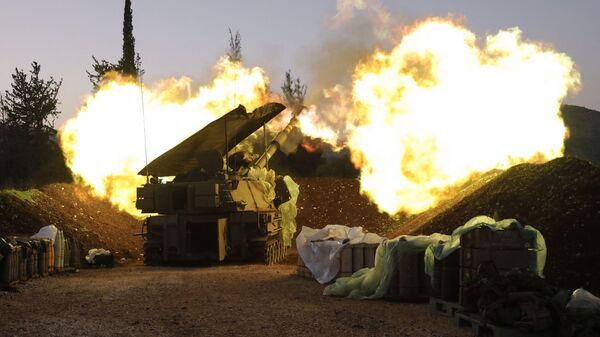 Artillería israelí abre fuego en la frontera con El Líbano - Sputnik Mundo