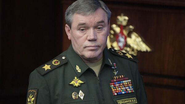 El jefe del Estado Mayor General ruso, Valeri Guerásimov - Sputnik Mundo