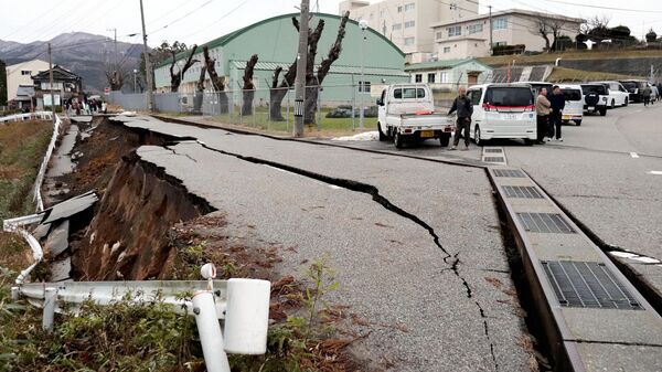 Las consecuencias del terremoto en Japón, el 1 de enero, 2024 - Sputnik Mundo