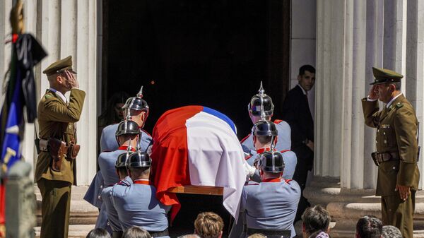 Ceremonia de despedida del expresidente chileno Sebastián Piñera - Sputnik Mundo