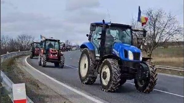 Protestas de agricultores en Moldavia - Sputnik Mundo