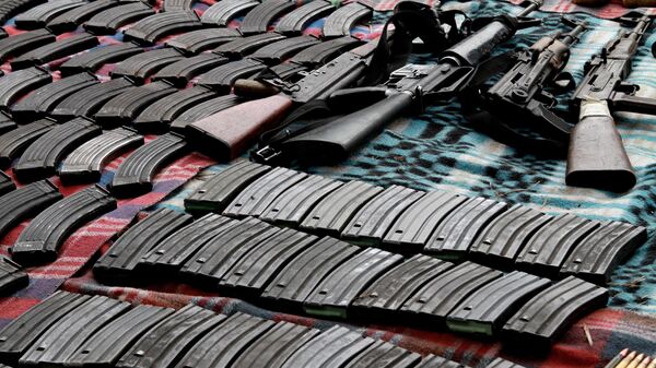 El Gobierno de México ha intensificado el decomiso de armas. - Sputnik Mundo