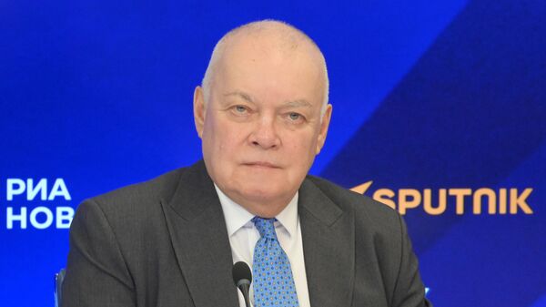 Dmitri Kiseliov, el director general de la agencia matriz de Sputnik, Rossiya Segodnya - Sputnik Mundo