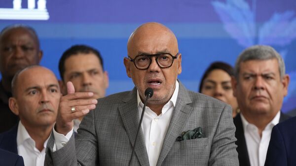 Jorge Rodriguez,  presidente de la Asamblea Nacional de Venezuela  - Sputnik Mundo