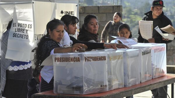 Las elecciones presidenciales en México se llevarán a cabo a mediados de 2024. - Sputnik Mundo