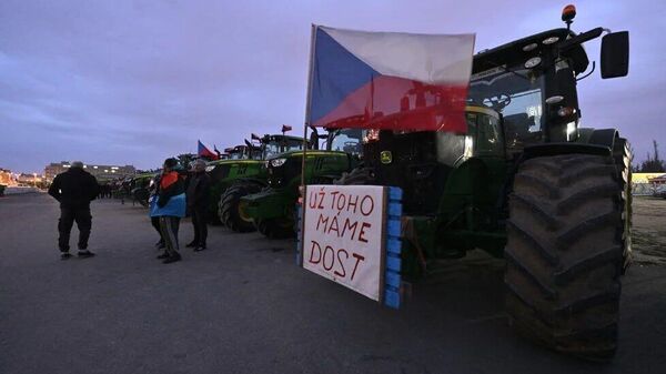 Protestas de los granjeros checos - Sputnik Mundo