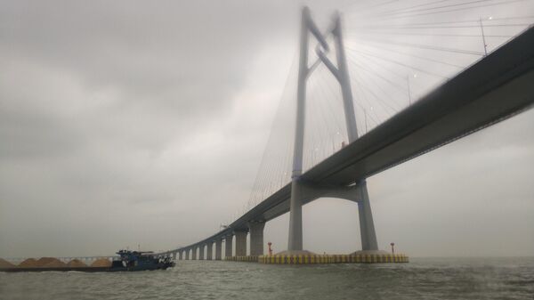 Puente de Hong Kong-Zhuhai-Macao - Sputnik Mundo