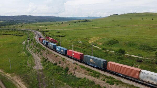 Transporte ferroviario de mercancías - Sputnik Mundo
