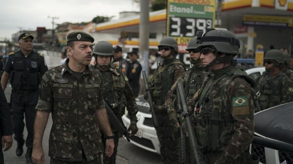 Policía de Brasil - Sputnik Mundo