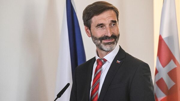 Juraj Blanar, ministro de Exteriores eslovaco - Sputnik Mundo