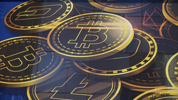 Bitcoin, una de las criptomonedas - Sputnik Mundo