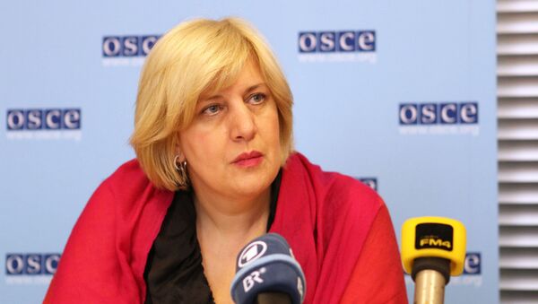 Dunja Mijatovic, representante de la OSCE para la libertad de prensa - Sputnik Mundo