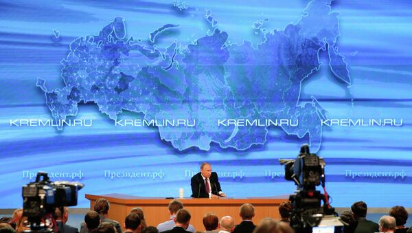 Rueda de prensa anual de Vladímir Putin - Sputnik Mundo